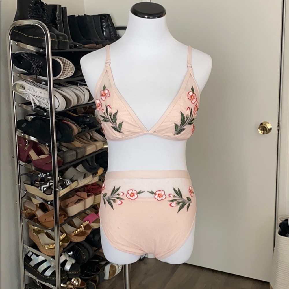 Gianni Bini Floral High Waisted Swimsuit